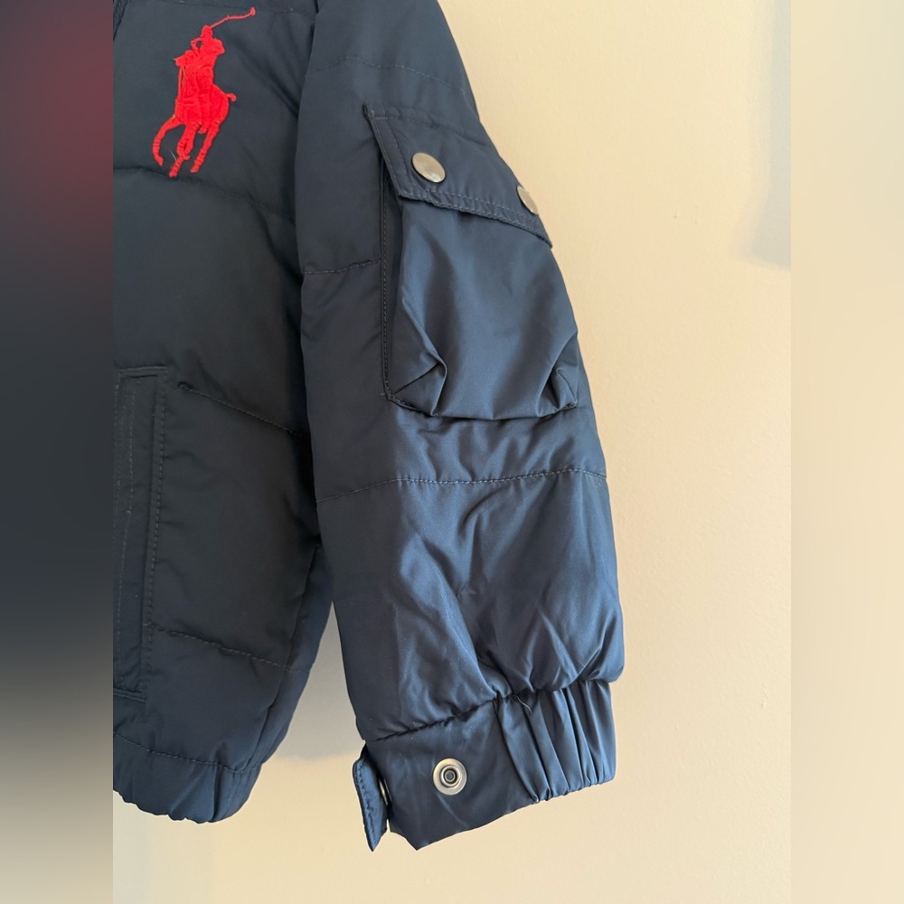 Polo Ralph Lauren Puffer Jacket.  Size 4/4T. - Picture 5 of 11
